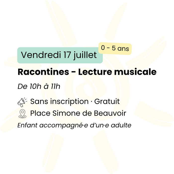 Racontines - Lecture musicale