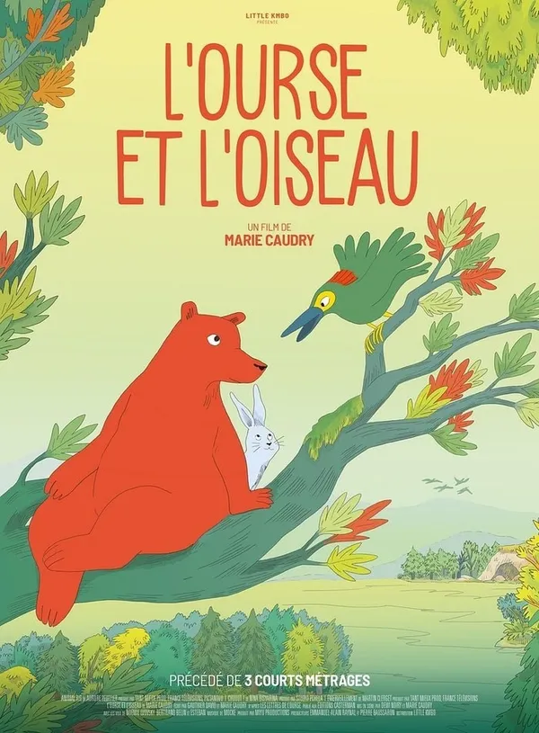 1er pas au cinéma - L'Ourse et l'oiseau