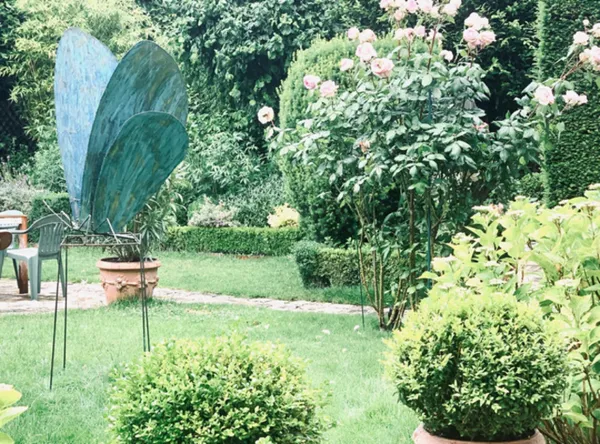 Visite du jardin d'Anna