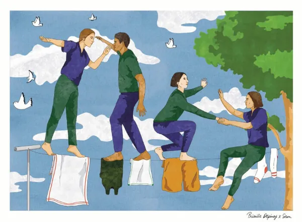 Restitution de la résidence d’illustration de Coline Garcia et Priscille Depinay