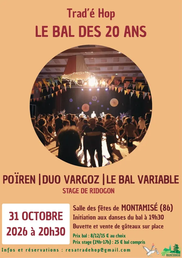 Bal Trad'é Hop - les 20 ans