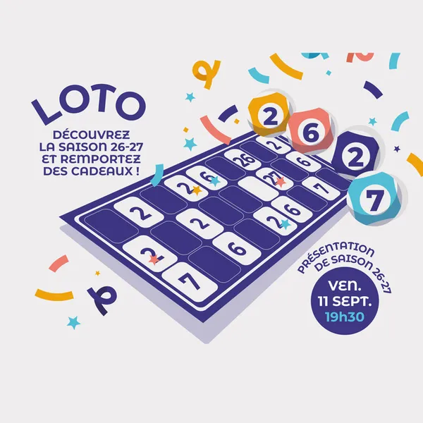 Présentation de saison 26/27 - Loto