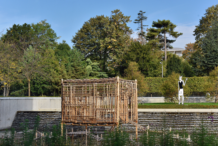 Visite du jardin de sculptures du MAC VAL