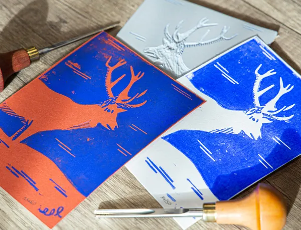 Découvrez l’art de la linogravure
