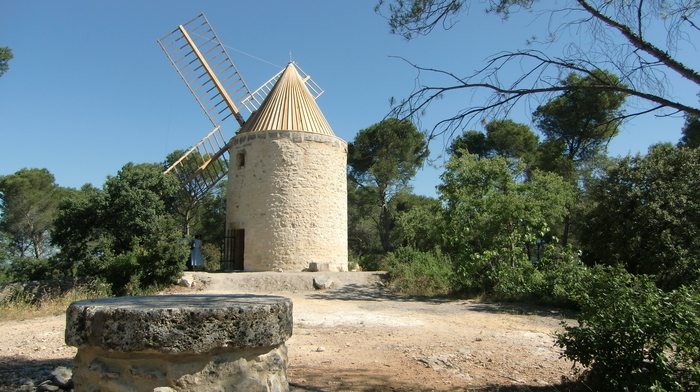 Visite des moulins à vent