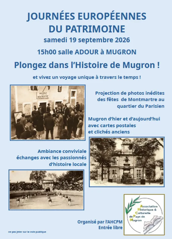 Exposition : Mugron d'hier à aujourd'hui