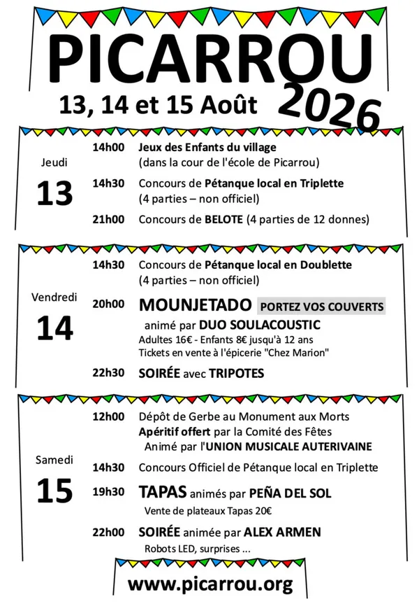 Fête locale de Picarrou