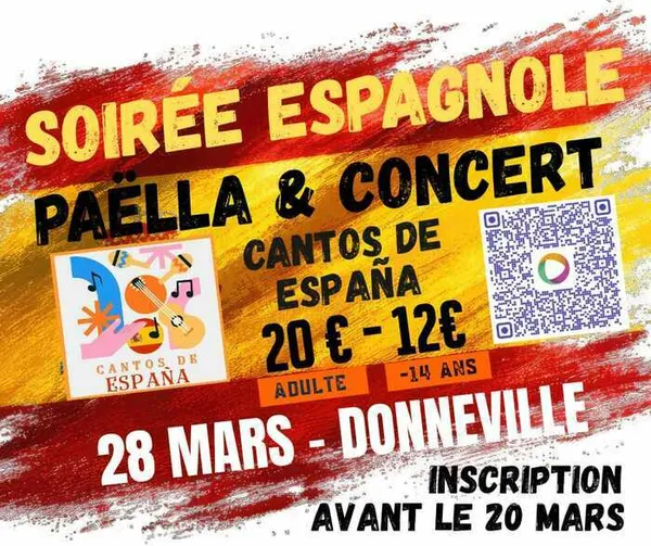 Paëlla et Concert