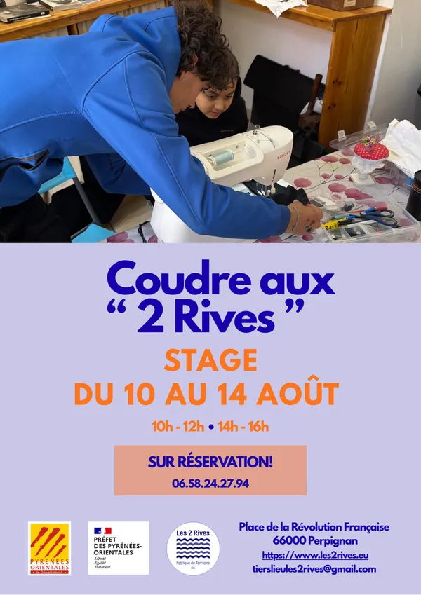 L'atelier couture ouvre ses portes cet été !