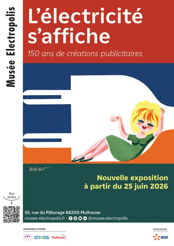 Exposition temporaire : L'électricité s'affiche