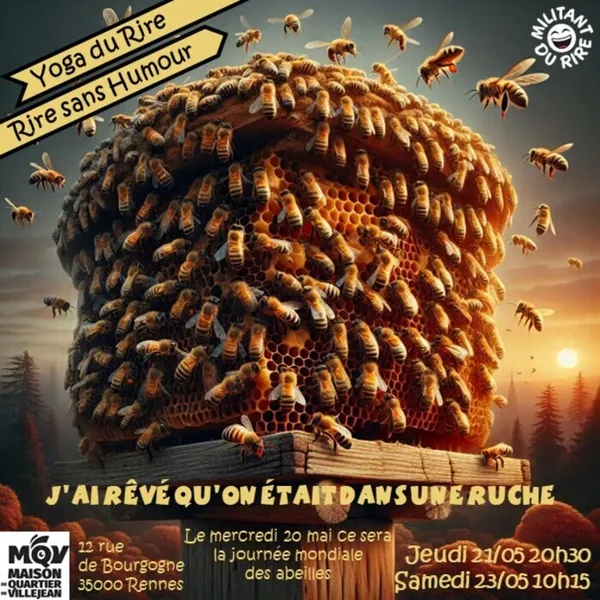 Yoga du Rire : J'ai rêvé qu'on était dans une ruche