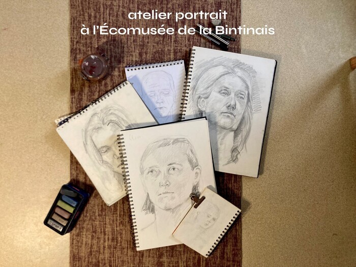 OPEN ÉCOMUSÉE | Atelier portraits avec Marie