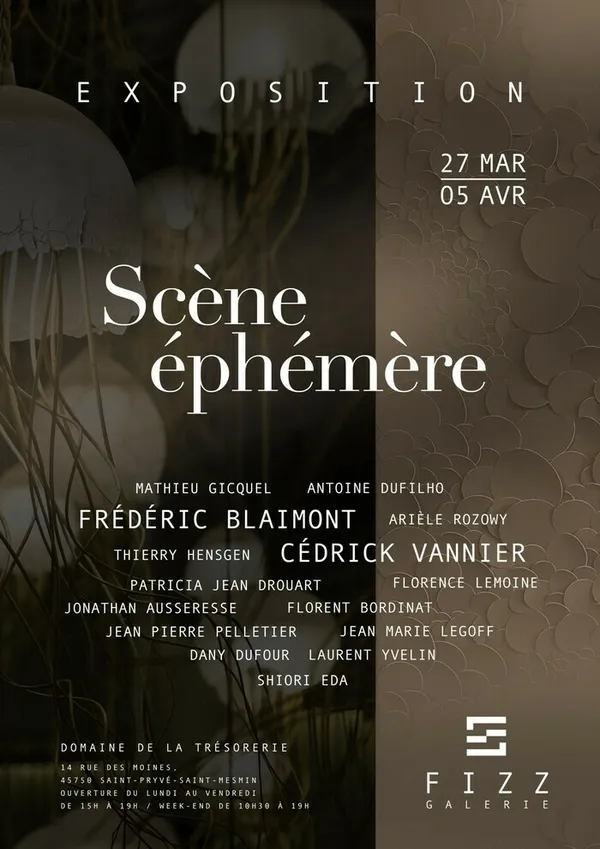SCÈNE ÉPHÉMÈRE par la Galerie Fizz