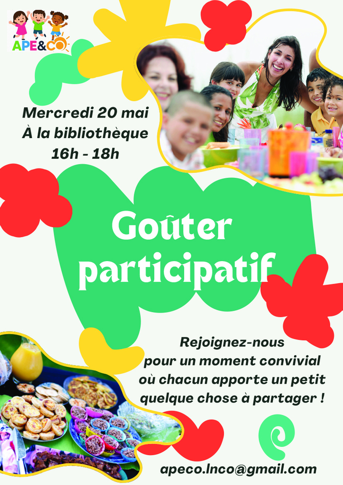 Goûter participatif de l'APE&Co