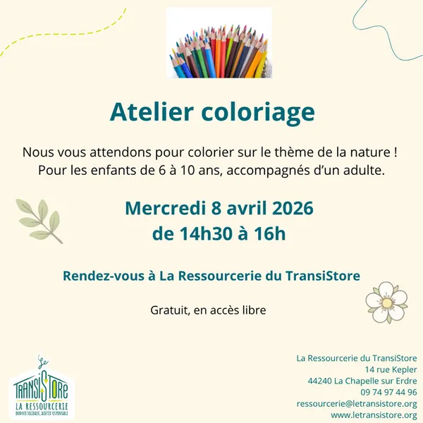 Atelier coloriage