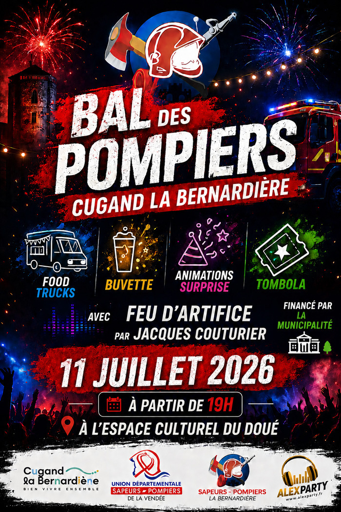 Bal des pompiers - Cugand-la-Bernardière
