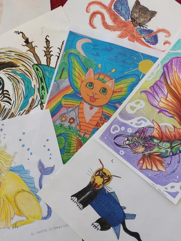 Concours de dessin "Mythiques créatures"