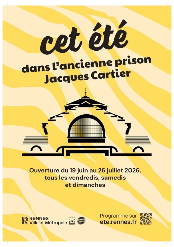 Cet été à l'ancienne prison Jacques-Cartier, programme du mois de juin