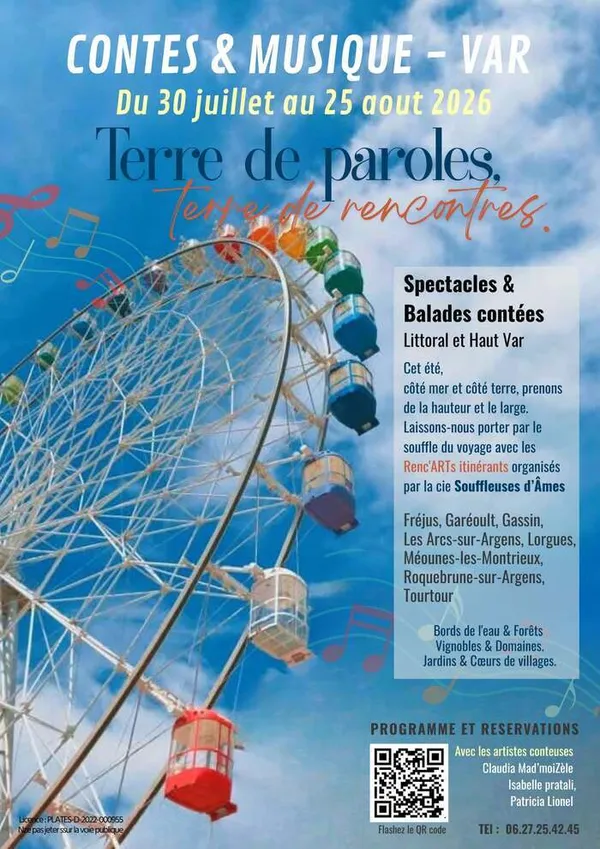 Renc'ARTs contes et musique de l'été 2026