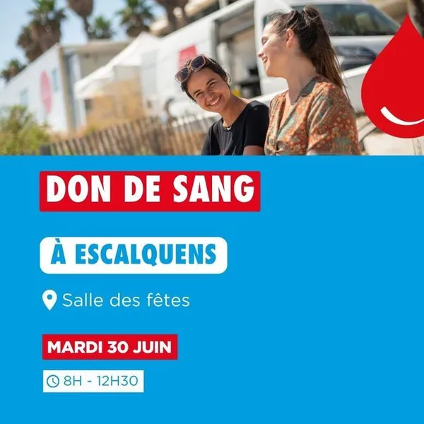 Don du sang - 30 juin 2026