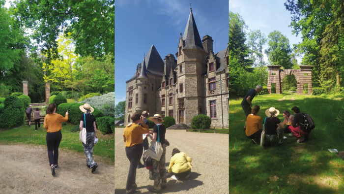 Promenade enquête au Bois Cornillé : un jeu pour découvrir le parc comme si vous viviez à la Belle époque.