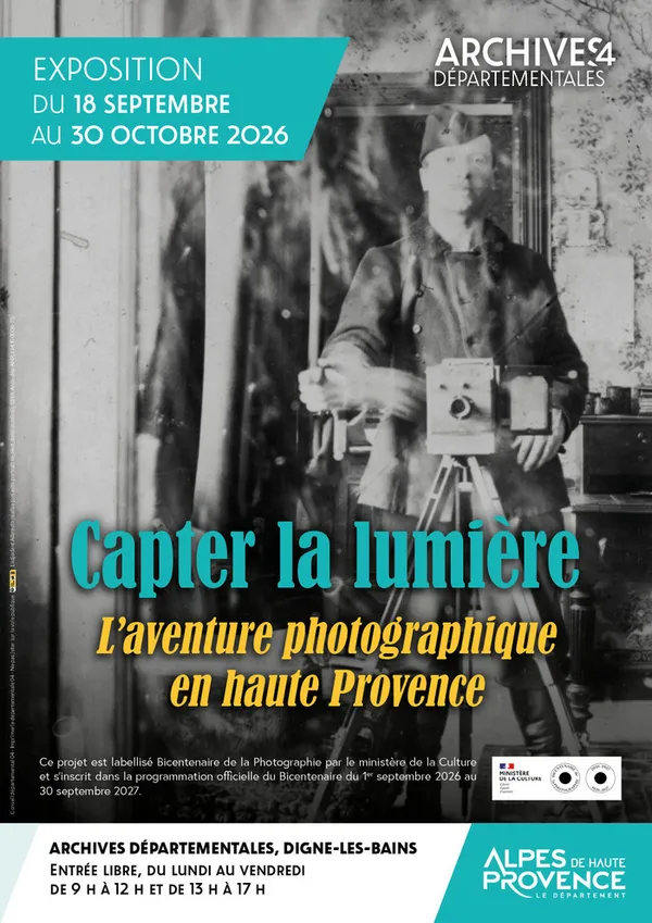 Capter la lumière : l'aventure de la photographie en haute Provence