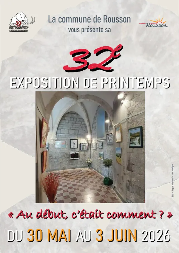 32e Exposition de Printemps à Rousson