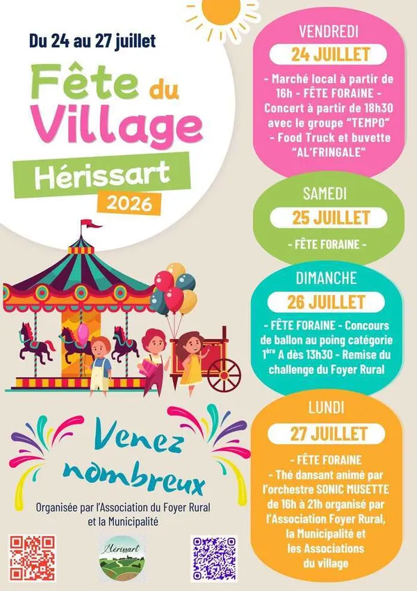 Fête du ville de Hérissart