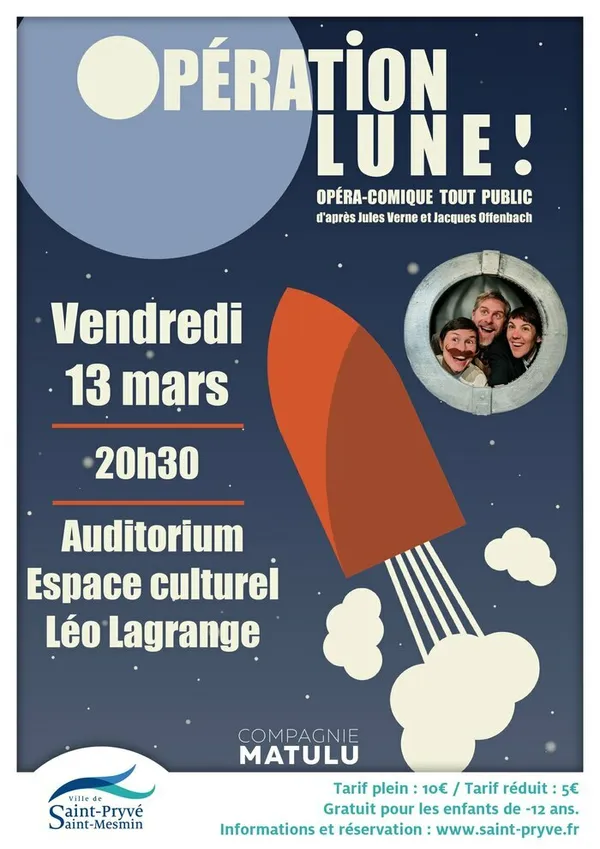 Opération Lune ! par la Compagnie Matulu