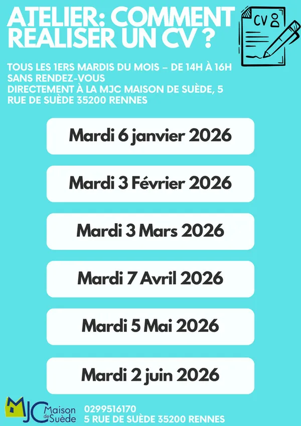 📄✨ Atelier : Comment réaliser un CV efficace ? ✨📄