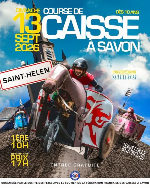 Course caisse à savon