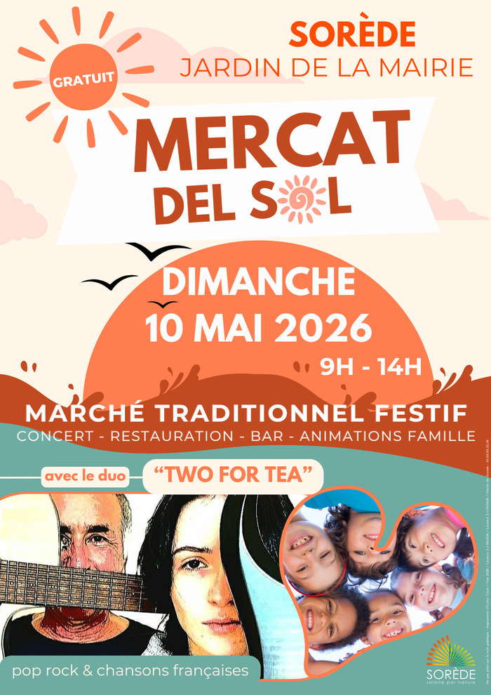 MERCAT DEL SOL, marché traditionnel festif à Sorède