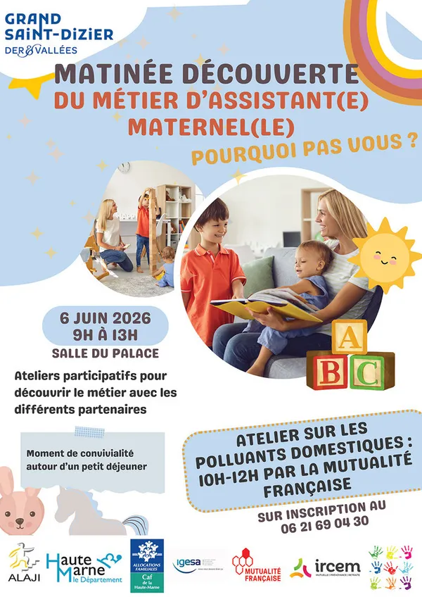 Matinée découverte du métier d’assistante maternelle