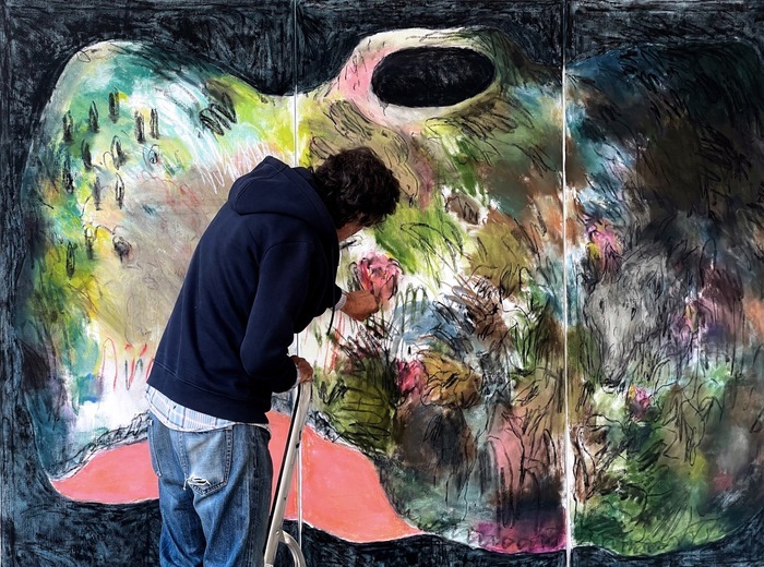 Remue-Ménines, Christophe Boulanger - peinture