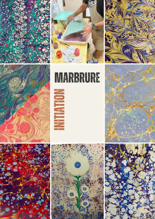 Atelier découverte Initiation à la Marbrure