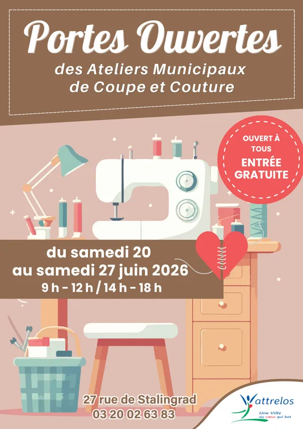 Portes Ouvertes des Ateliers de Coupe et Couture