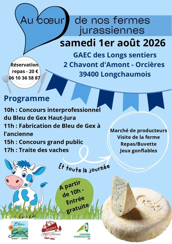Au Coeur de nos Fermes Jurassiennes - GAEC DES LONGS SENTIERS
