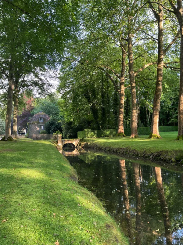 Visite du parc de Courances