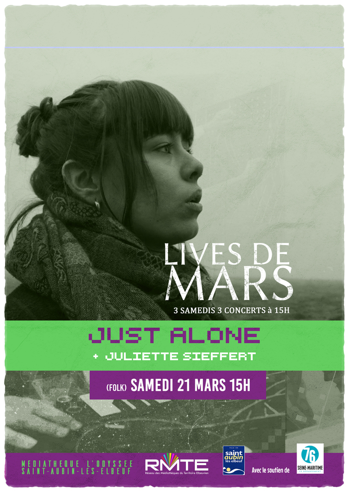 Lives de mars - concert de Just Alone + Juliette Sieffert