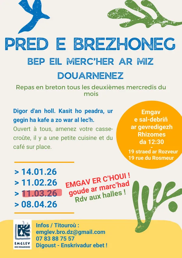 Repas en breton aux Halles