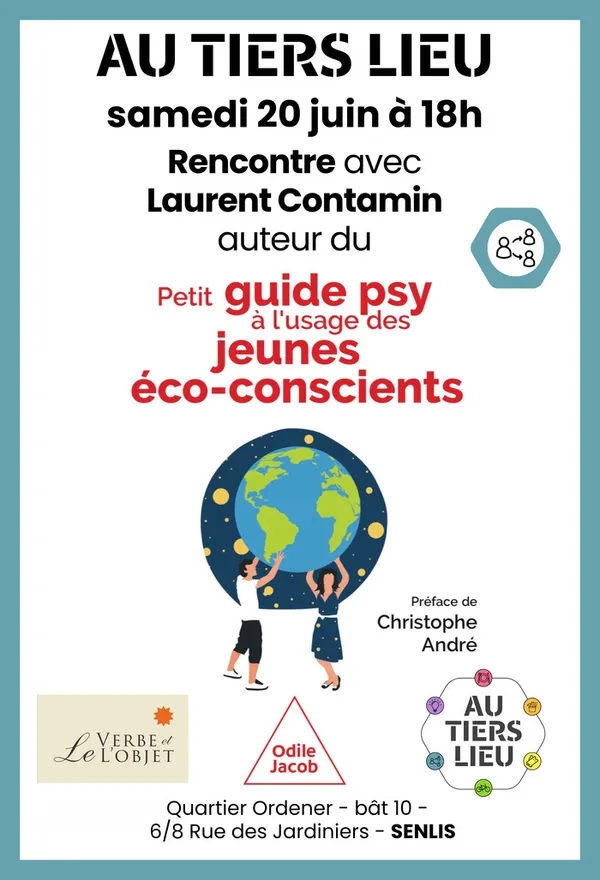 Rencontre avec Laurent Contamin auteur du petit guide psy à l'usage des jeunes éco-conscients