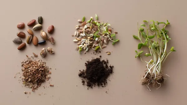 De la graine à la plante, reconnaître les différentes graines