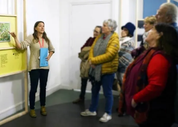Découverte de l'exposition "Le Temps des Vacances"