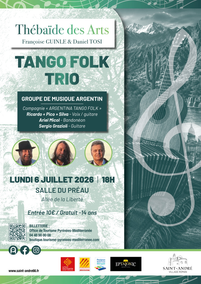 Thébaïde des Arts - "Tango Folk Trio"