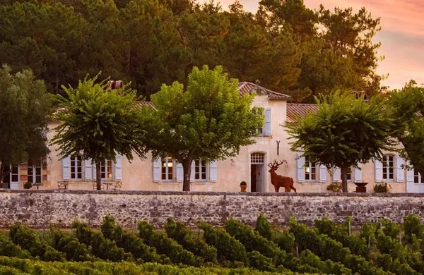 Le déjeuner dans le potager au Château de Beaulieu