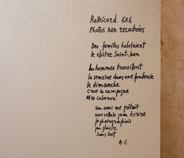 Atelier d'écriture: les vies derrière l'image