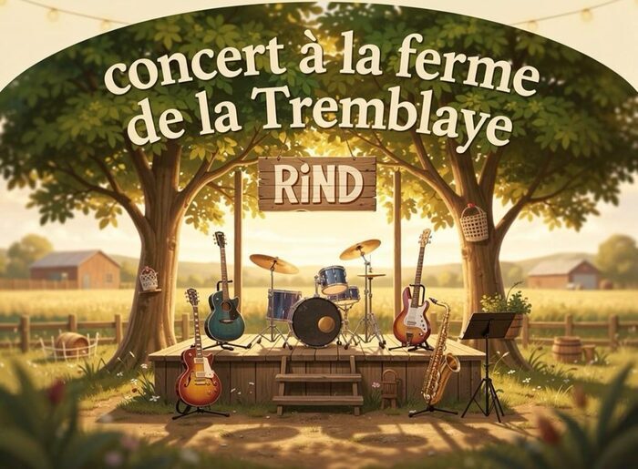 RiND ouvre la saison Guinguette à la Ferme de la Tremblaye
