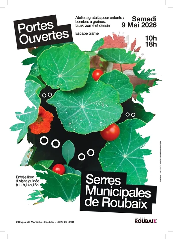 Portes ouvertes des serres municipales