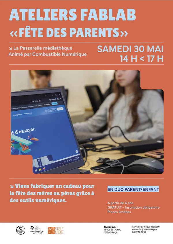 Atelier Fablab "fête des parents"