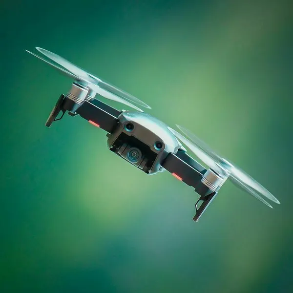 Course de relais de drone